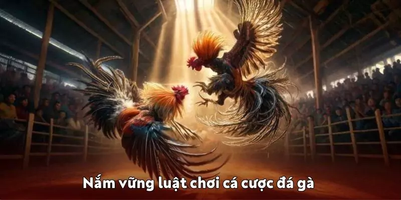 Nắm vững luật chơi cá cược đá gà